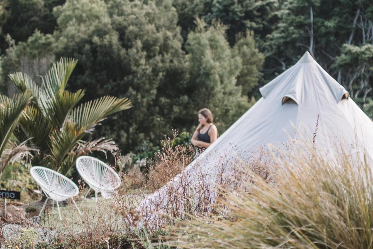 Готель Aotearoa Surf Eco Pods Te Arai Екстер'єр фото